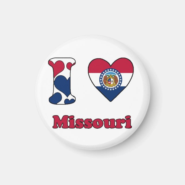 I love Missouri Magnet (Front)