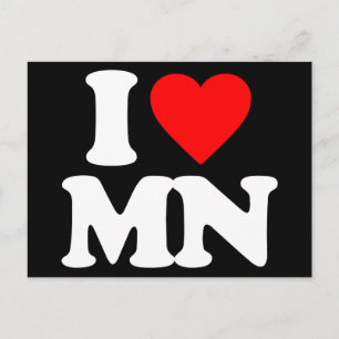 I LOVE MN POSTCARD