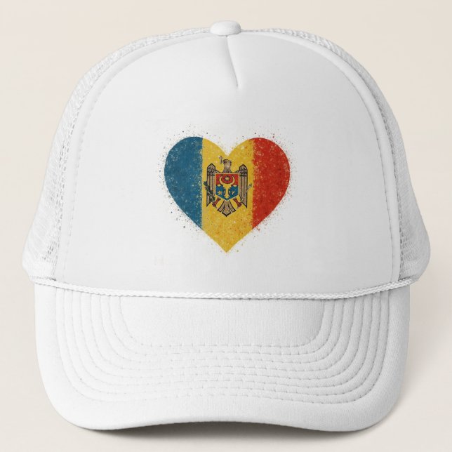 I love Moldova – Iubesc Moldova  Trucker Hat (Front)