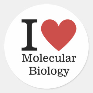 I ❤️ Love Molecular Biology STICKER