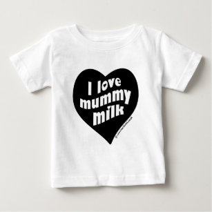 i love milk baby clothes