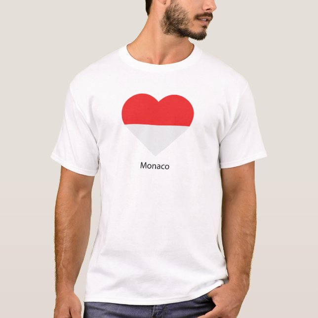 I Love Monaco T-Shirt (Front)