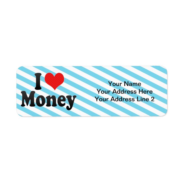 I Love Money (Front)