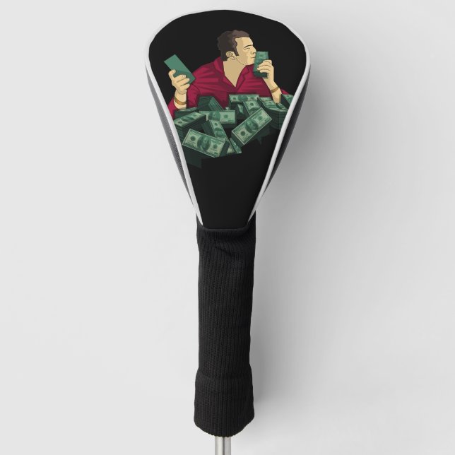 I love Money Golf Head Cover (Front)