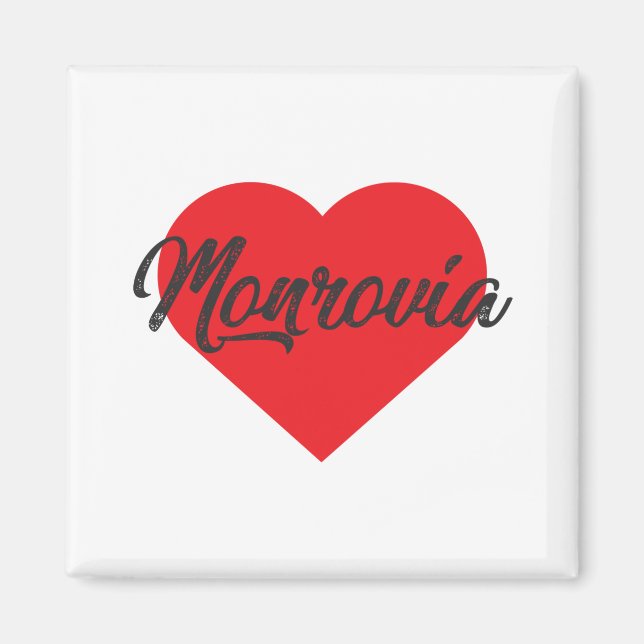 I Love Monrovia - Liberia Magnet (Front)
