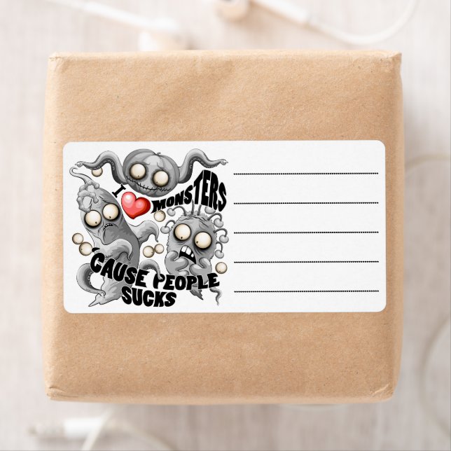 I Love Monsters 'cause People Sucks (Insitu)