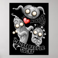 I Love Monsters 'cause People Sucks