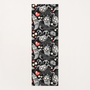 I Love Monsters 'cause People Sucks Yoga Mat
