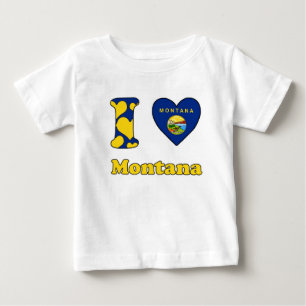 I love Montana Baby T-Shirt