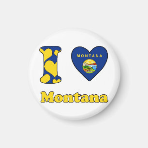 I love Montana Magnet