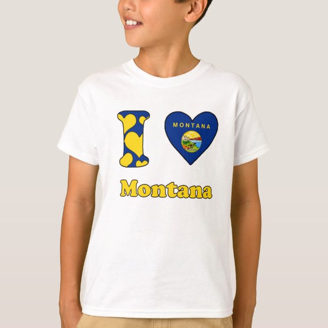 I love Montana T-Shirt (Front)
