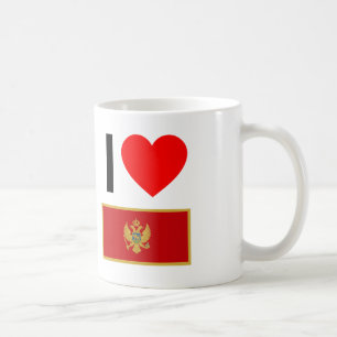 i love montenegro coffee mug