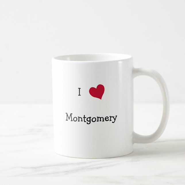 I Love Montgomery Mug (Right)