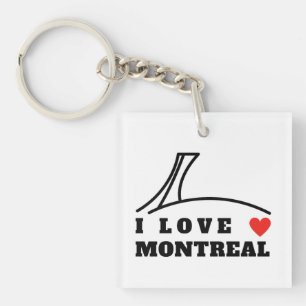 I Love Montreal Key Ring