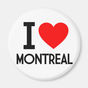 I Love Montreal Magnet