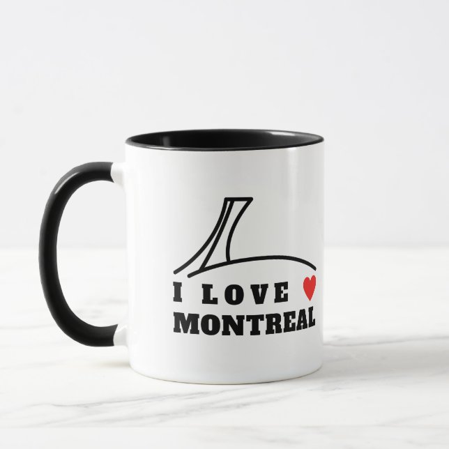 I Love Montreal Mug (Left)