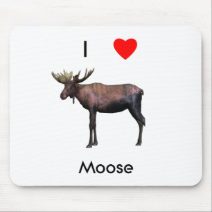 I love moose mouse mat