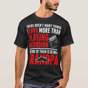 I Love More Than Playing Accordion female animal l T-Shirt