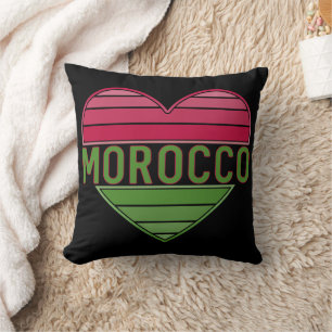 I Love Morocco, Moroccan Heart Cushion