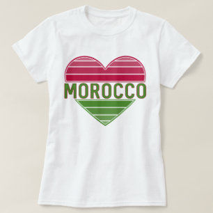 I Love Morocco, Moroccan Heart T-Shirt