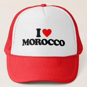I LOVE MOROCCO TRUCKER HAT