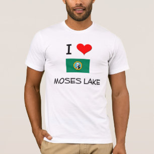 I Love Moses Lake Washington T-Shirt