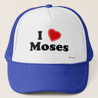I Love Moses Trucker Hat
