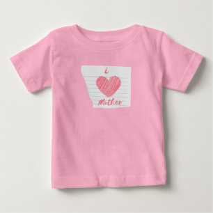 i love mother baby T-Shirt