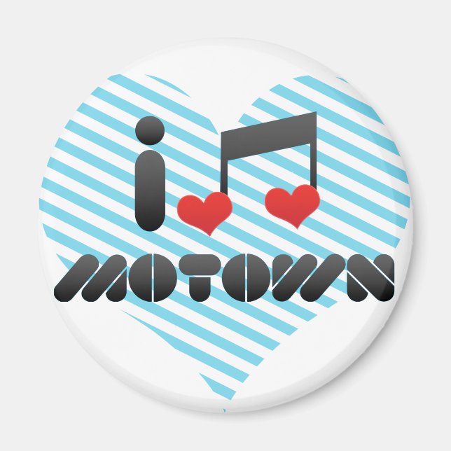I Love Motown Magnet (Front)
