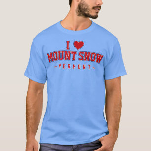 I Love Mount Snow Vermont T-Shirt