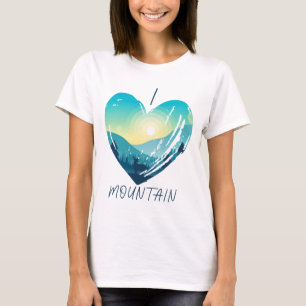 I love mountain T-Shirt