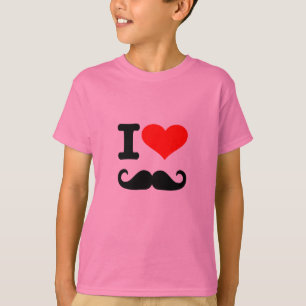 I love moustache T-Shirt