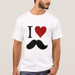 I Love Moustaches t-shirt