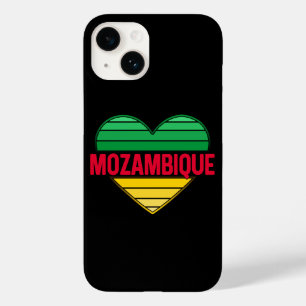 I Love Mozambique, Mozambican Heart Case-Mate iPhone 14 Case