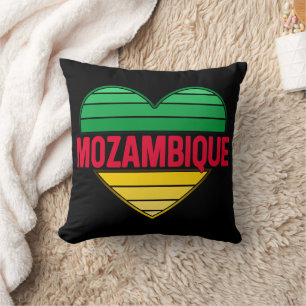 I Love Mozambique, Mozambican Heart Cushion