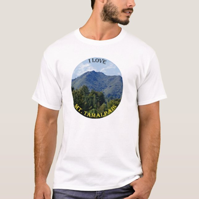 I Love Mt. Tam T-Shirt (Front)