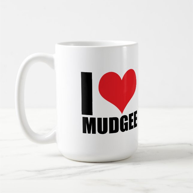 I love Mudgee Coffee Mug (Left)