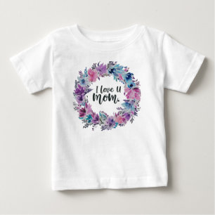 I love Mum Baby T-Shirt