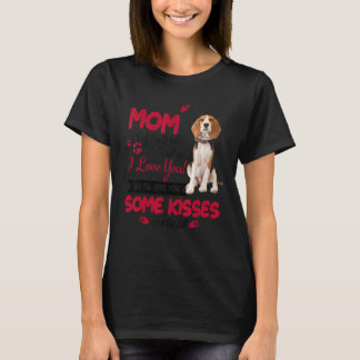 I Love Mum Beagles Dog Mum Dog Mama Mother Day Dog T-Shirt