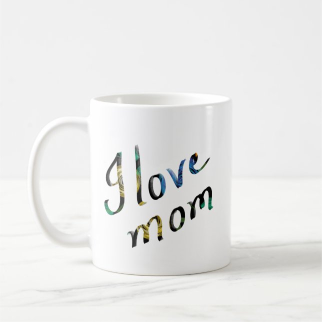 I love mum coffee mug (Left)