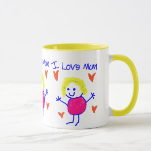 I Love Mum Mug