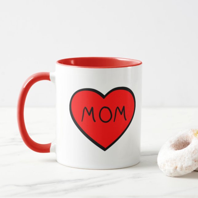 I love Mum mug (With Donut)