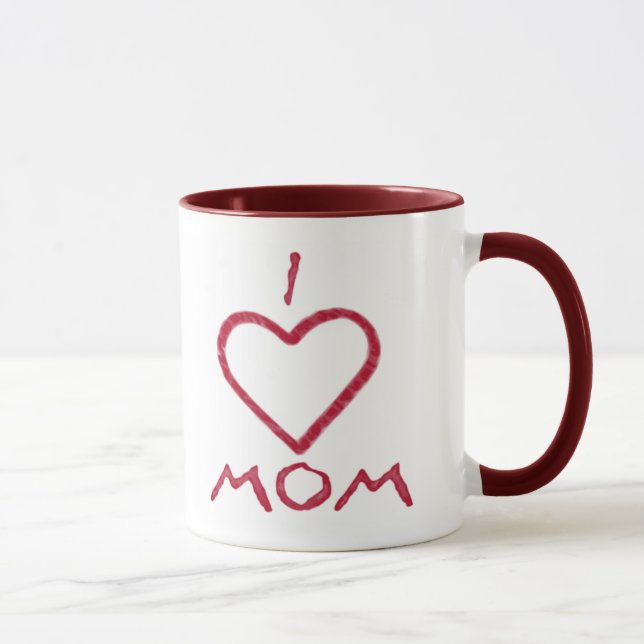 I Love Mum Mug (Right)
