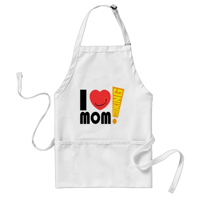 i love mum standard apron (Front)