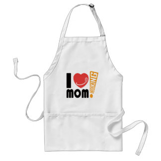 i love mum standard apron