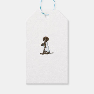 I Love Mum Tattoo German Shorthaired Pointer Mum D Gift Tags