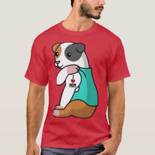 I Love Mum Tattoo Guinea Pig Mother Pet T-Shirt