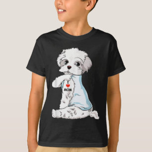 I Love Mum Tattoo Havanese Mum Dog Lover Women  T-Shirt