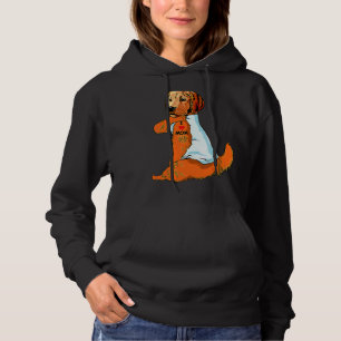 I Love Mum Tattoo Hovawart Mum Dog Mother's Day 1 Hoodie