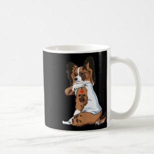 I Love Mum Tattoo Papillon Mum Dog Lover Women Coffee Mug